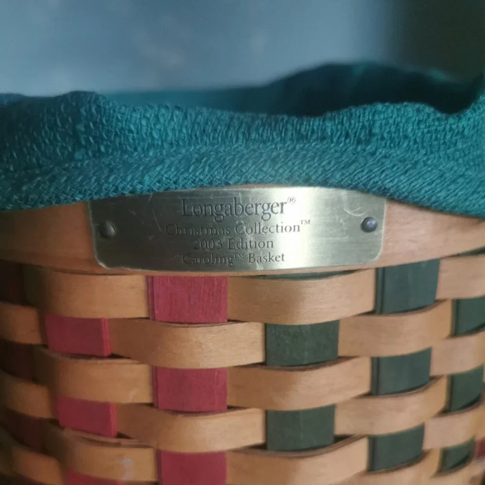 Longaberger‎ Christmas Collection 2003 Edition Caroling Basket